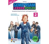 Michiel Oldenkamp,Jaap Kastelein-Gemeinsam Lernen und Spielen Band 2-SCORE+AUDIO-ONLINE