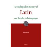 Michiel Vaan Etymological Dictionary of Latin (Tascabile)