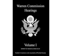 Michigan Legal Publishing Ltd Warren Commission Hearings (Copertina rigida)