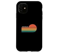 Michigan Retro Sunset Custodia per iPhone 11