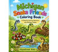 Michigan Snake Friends Coloring Book