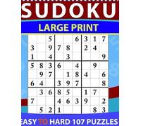 Michil Line Sudoku Large Print Easy to hard (Tascabile)