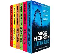 mick herron jackson lamb thriller series 5 books collection set - (slow horses,dead lions,real tiger,spook street,london rules)