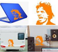 Mick Jagger, Adesivo In Vinile