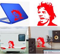 Mick Jagger, Adesivo In Vinile