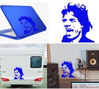 Mick Jagger, Adesivo In Vinile