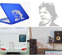 Mick Jagger, Adesivo In Vinile Versione V2