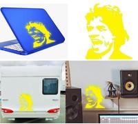 Mick Jagger, Adesivo In Vinile Versione V2