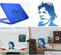 Mick Jagger, Adesivo In Vinile Versione V2