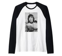 Mick Jagger I Rolling Stones tra The Buttons Era Maglia con Maniche Raglan