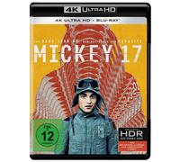 Mickey 17 + (4K UHD Blu-ray) Bong Joon-Ho Robert Pattinson Naomi Ackie
