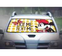 Parasole Parabrezza per SUV in Alluminio Anticalore MINNIE Misure 150x80cm