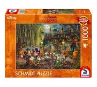 Mickey and Minnie Trimming the Tree - 1000 pz - Schmidt 58033