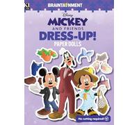 Mickey & Friends Dress Up Paper Dolls Papercraft Kidscraft