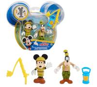 Giochi Preziosi Mickey 2 Statuine Articolate da 7,5 cm con Accessori