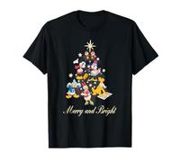 Mickey Mouse and Friends Merry And Bright Natale Maglietta