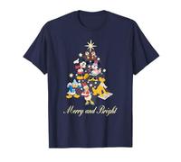 Mickey Mouse and Friends Merry And Bright Natale Maglietta
