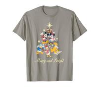 Mickey Mouse and Friends Merry And Bright Natale Maglietta