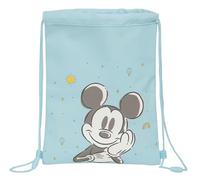 Backpack with Strings Mickey Mouse Clubhouse Baby Blue 26 x 34 x 1 cm
