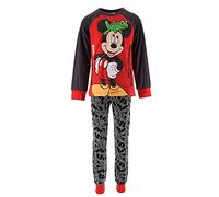 Pigiama Disney Mickey Mouse ufficiale maniche lunghe in cotone bambino 4589