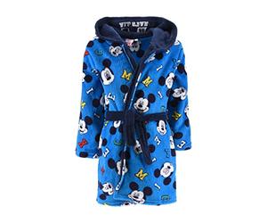 Mickey Mouse Bambino Vestaglia (Blu,4 Anni)