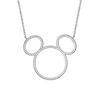 Mickey Mouse Collana Donna Argento sterling Non applicabile rotonda - N901861RZWL-18.PH