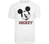 Mickey Mouse College White XS Maglietta