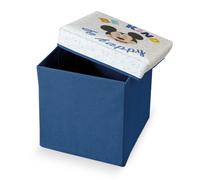 Mickey Mouse Contenitore Pouf Seduta Coperchio imbottito