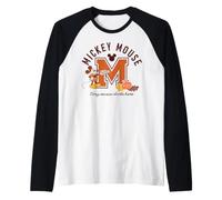 Mickey Mouse Cozy Season Halloween Maglia con Maniche Raglan