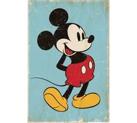 Mickey Mouse Disney Poster 61x91.5 CM 61x91.4cm Nuovo Large Retrò Bambini Camera