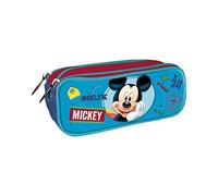 Mickey Mouse Disney Topolino Astuccio con Tripla Cerniera Tasca
