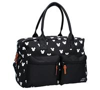 Mickey Mouse Endless Imagination, borsa per pannolini, realizzata in poliestere robusto e a prova di perdite, ideale per i viaggi, grigio e nero, taglia unica
