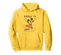 Mickey Mouse Enjoy The Now Felpa con Cappuccio