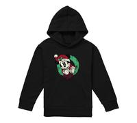 Mickey Mouse Felpa con Cappuccio Natale Ghirlanda Vintage Bambini (TV22901)