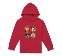 Mickey Mouse & Friends Felpa con Cappuccio Natale Pallina Bambini (TV23840)