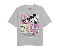 Mickey Mouse & Friends Maglietta Quadrato Ragazze (TV2416)
