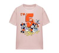Mickey Mouse & FriendsMaglietta 5° Compleanno Gruppo Vintage Donna (TV25370)