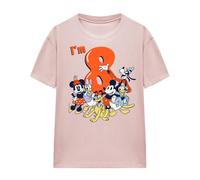 Mickey Mouse & FriendsMaglietta 8° Compleanno Gruppo Vintage Donna (TV25365)
