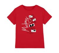 Mickey Mouse Geometric Shapes Unisex Kids T Shirt Bambini e Ragazzi