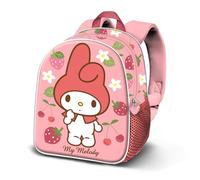 Mickey Mouse Hello Kitty My Melody Fruits-Zainetto 3D Elite, Rosa, 25 x 30 cm, Capacità 7 L