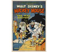 MICKEY MOUSE - IL DOTTOR MATTO POSTER 24x36 - 1289