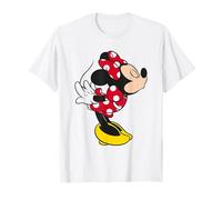 Mickey Mouse Minnie Split Kiss Maglietta