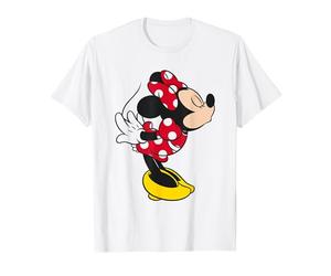 Mickey Mouse Minnie Split Kiss Maglietta