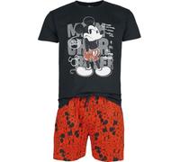 Mickey Mouse Minnie & Topolino Uomo Pigiama Multicolore M 100% Cotone Regular