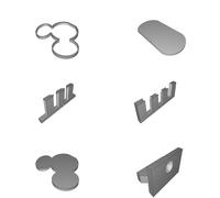 Mickey Mouse Napkin Holder Adjustable 50-90mm Width - Disney Inspired Design