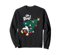 Mickey Mouse Oh Boy Natale Felpa