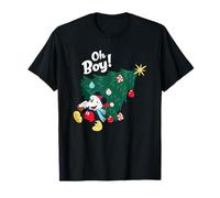 Mickey Mouse Oh Boy Natale Maglietta