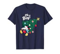 Mickey Mouse Oh Boy Natale Maglietta
