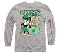 Mickey Mouse Pot O Gold Maglietta Giorno di San Patrizio Adulto Unisex (TV14777)