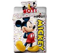 Mickey Mouse Reversible Duvet Cover + Pillowcase 140x200 cm